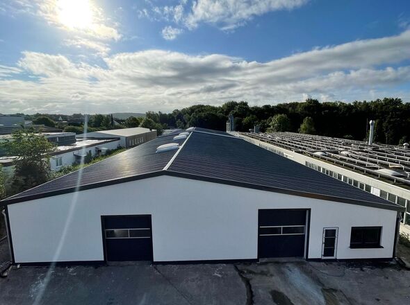 Ansicht West von oben