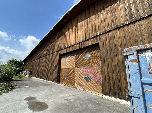 Halle Ost, Zufahrt Ost