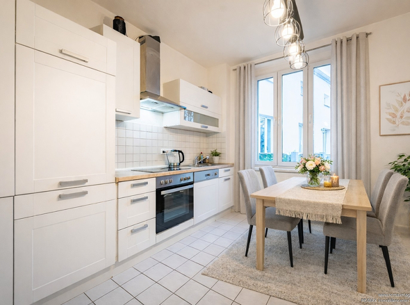 Küche - KI-möbliert