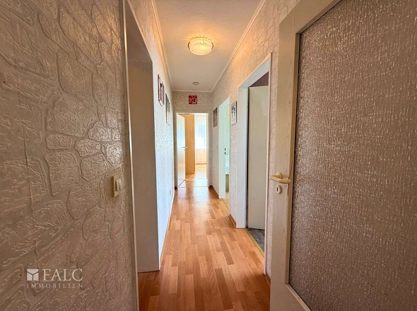 Flur zu den Schlafräumen