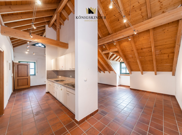 DG: Kochnische, Wohn-/ Schlaf-/ Essbereich