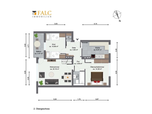 2. obergeschoss
