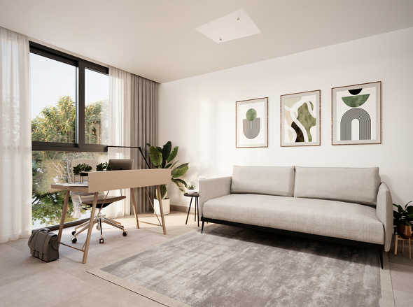 Arbeits- Gästezimmer