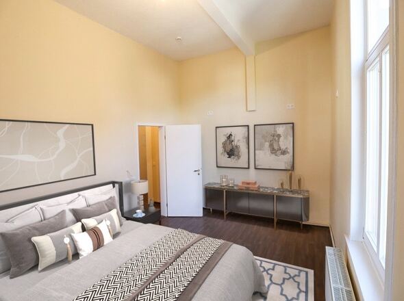 Schlafstube (virtuell möbliert)