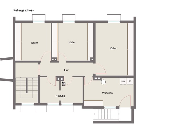 Grundriss Kellergeschoss