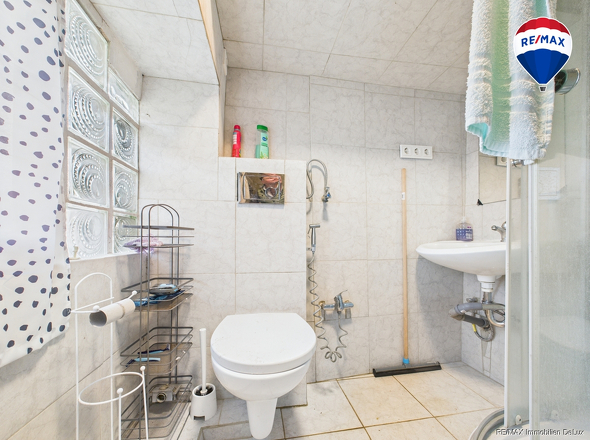 REMAX Immobilien DeLux Einfamilienhaus Badezimmer Schmelz Mark Borowicz