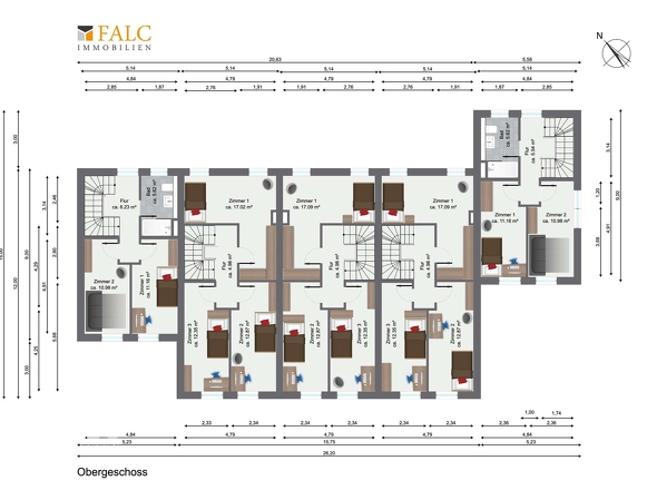 Grundriss Obergeschoss