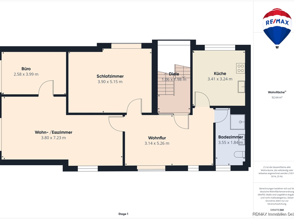 REMAX Immobilien DeLux Wohn-Geschäftshaus OG Ottweiler Mark Borowicz