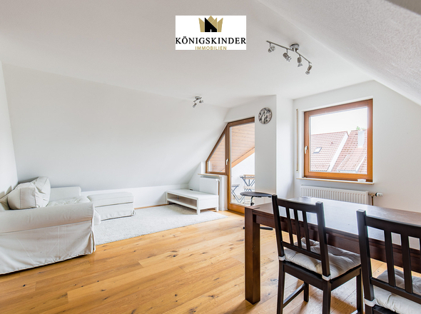 Blick zum Wohnbereich