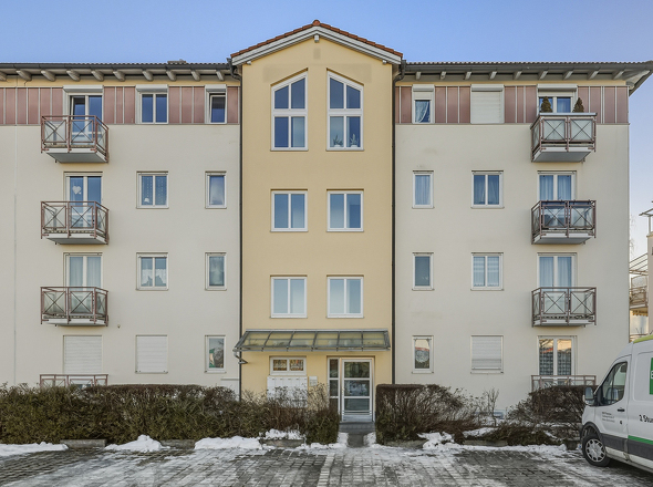 Hauseingang von Osten