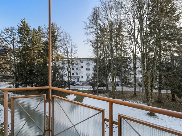 Balkonblick nach Südwesten