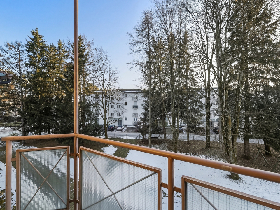 Balkonblick nach Südwesten