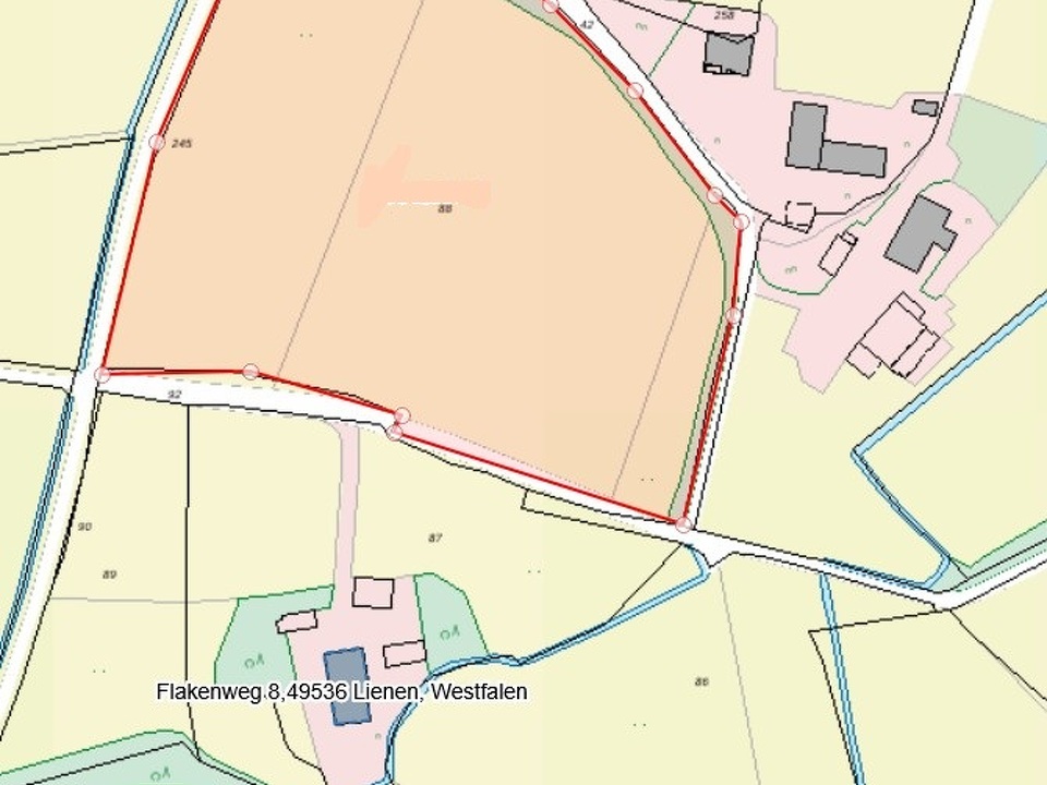 Flurstück 88 - Tim Online IST 25.364 m²