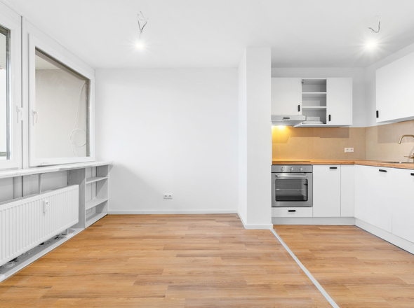 Essbereich und Küche