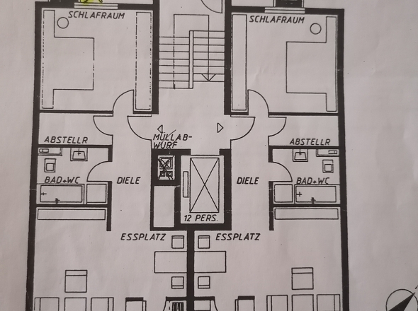 Grundriss - Whg.  links