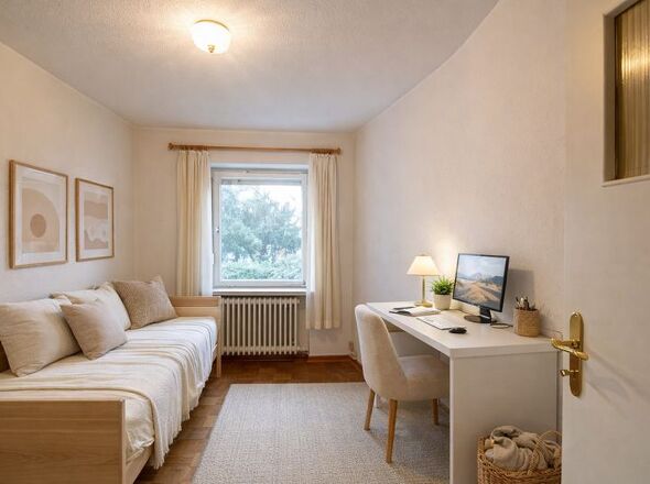 1. Obergeschoss: Zimmer - virtuelle Darstellung