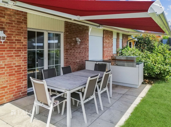 Terrasse Süd - Sommerbild