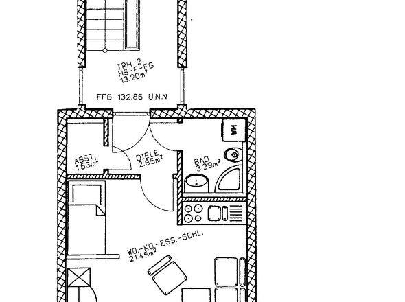 Grundriss zur Wohnung WE 97