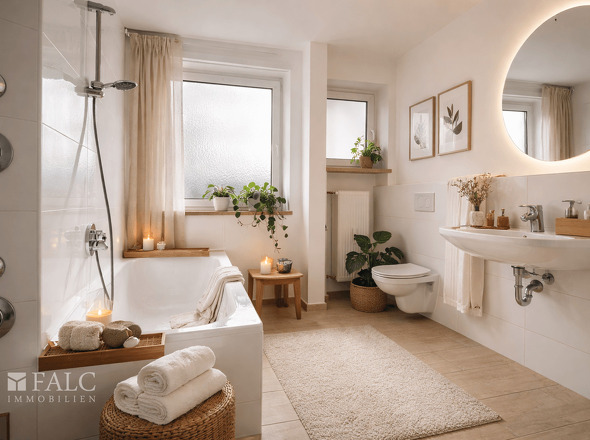 Badezimmer KI-generiert