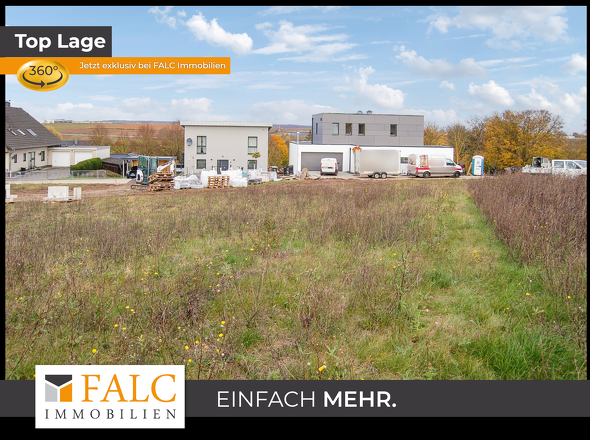 Grundstück von oben