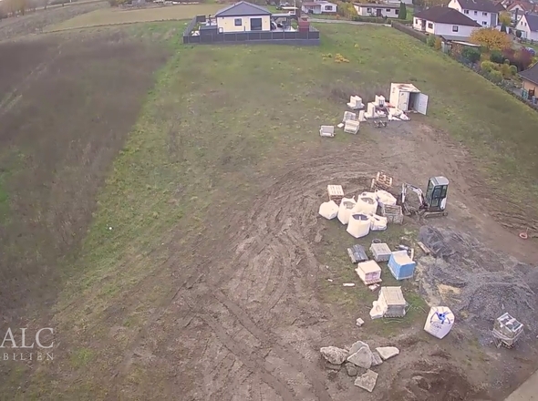 Grundstück von oben (Straßenseite)