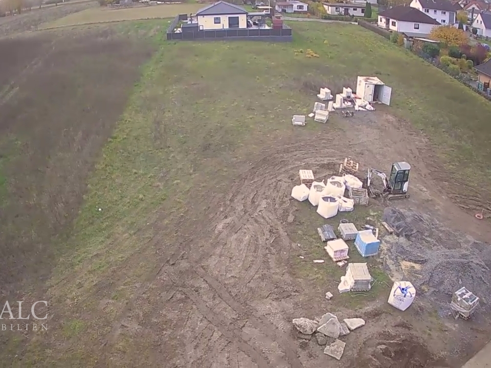 Grundstück von oben (Straßenseite)