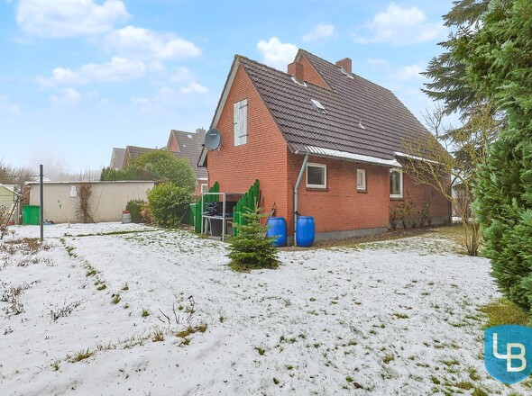 Hausansicht von hinten