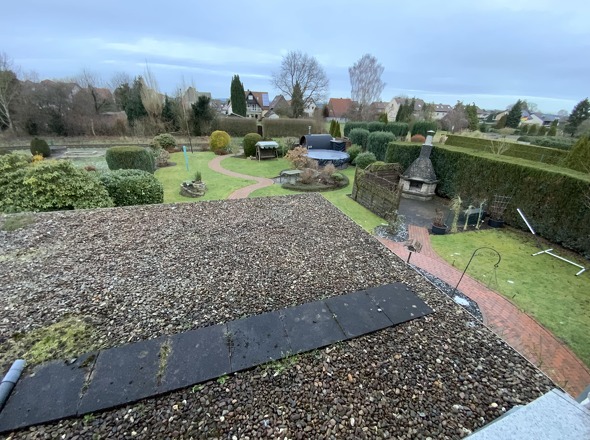 parkähnlicher Garten