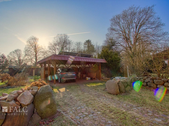 Doppelcarport mit Solar 