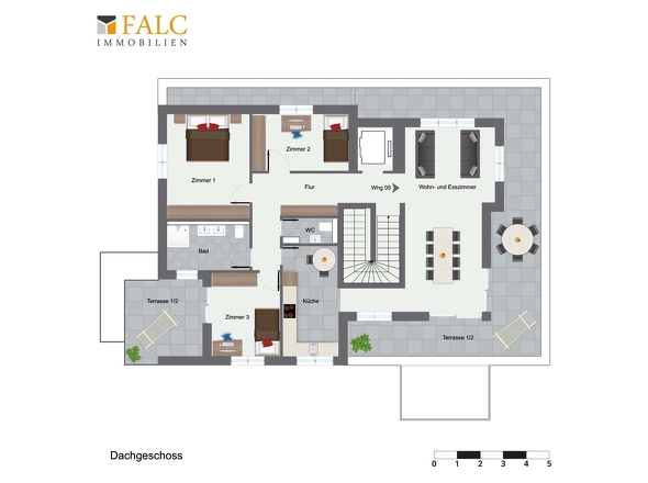 Grundriss Dachgeschoss