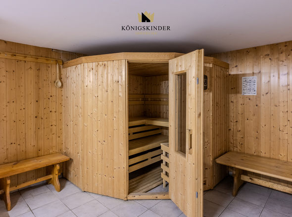 ...in der Sauna erholen...