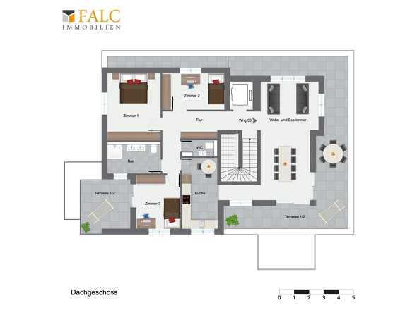 Grundriss Dachgeschoss