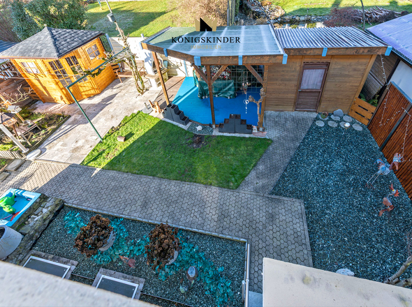 Ansicht Freisitz/Garten