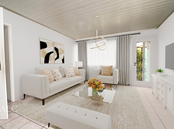 Gemütliches Beisammensein im Erdgeschoss