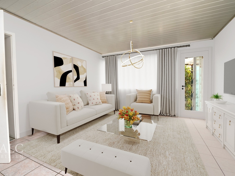 Gemütliches Beisammensein im Erdgeschoss