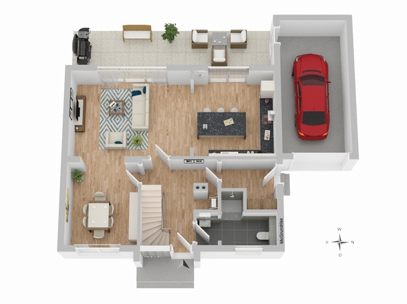 EG Grundriss - ohne Gewähr