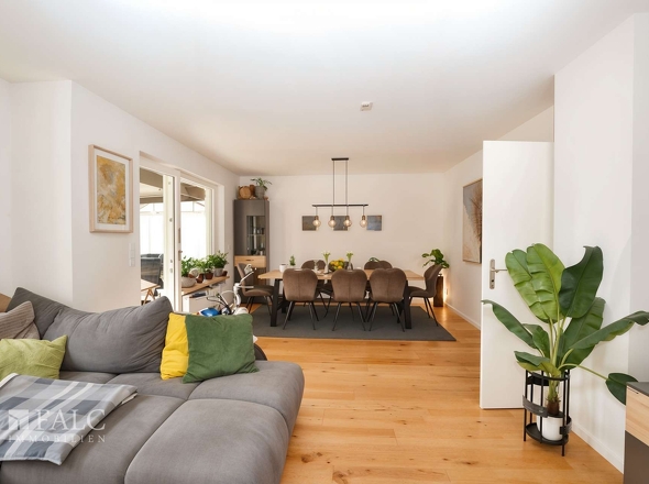 Wohnen Blick Esstisch