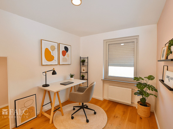 Einrichtungsbeispiel kleines Büro