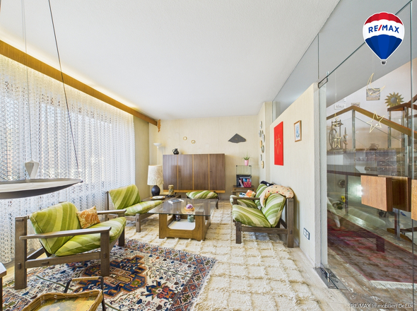 RE/MAX Immobilien DeLux Wohn-Geschäftshaus Merzig Wohnzimmer