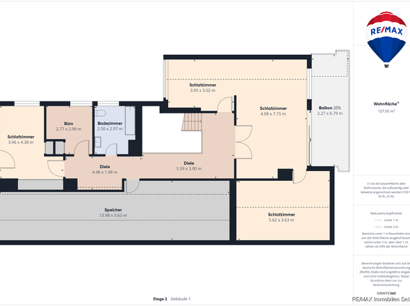 Grundriss Dachgeschoss