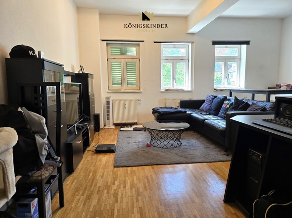 Blick zum Wohnzimmer