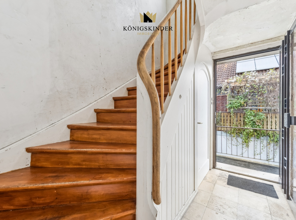 Historischer Charme im Treppenhaus