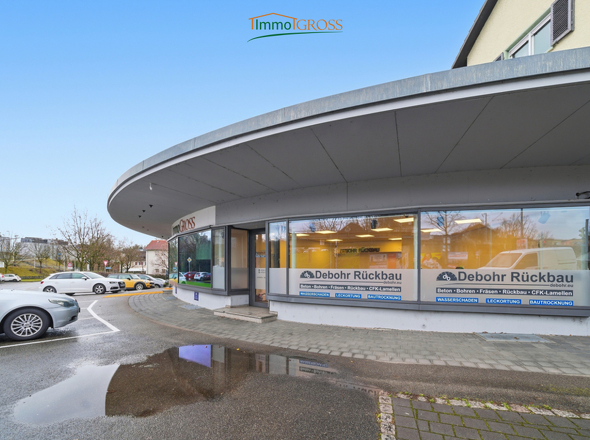 Großzügige Schaufenster
