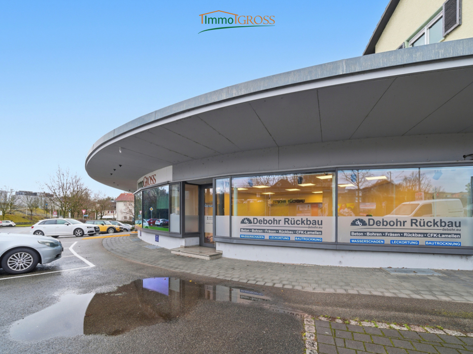 Großzügige Schaufenster