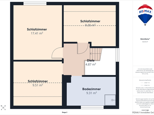 Grundriss Dachgeschoss