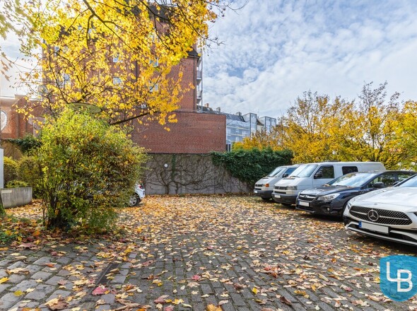 Neun Stellplätze auf dem Hof  