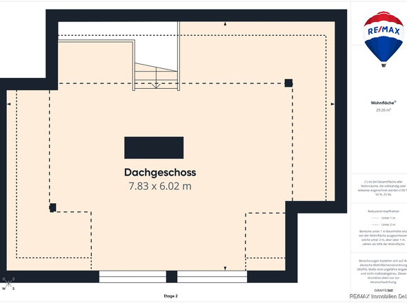 Grundriss Dachgeschoss