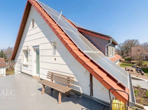 Dachterrasse - Photovoltaik