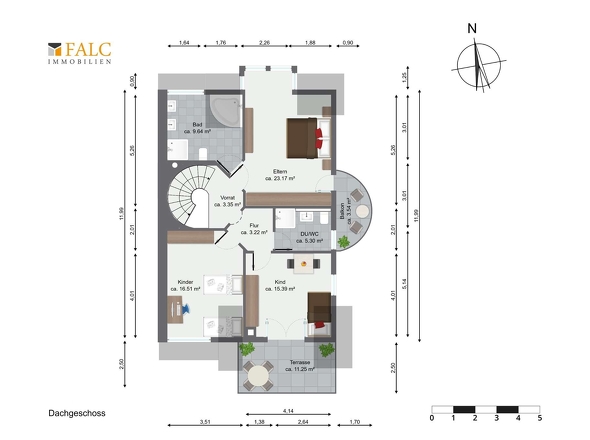 Dachgeschoss - Schlafoase