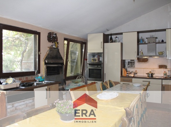 Küche im Gartenbereich